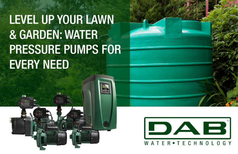 Level Up Your Lawn & Garden: Water Pressure Pumps for Every Need