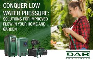 Conquer Low Water Pressure